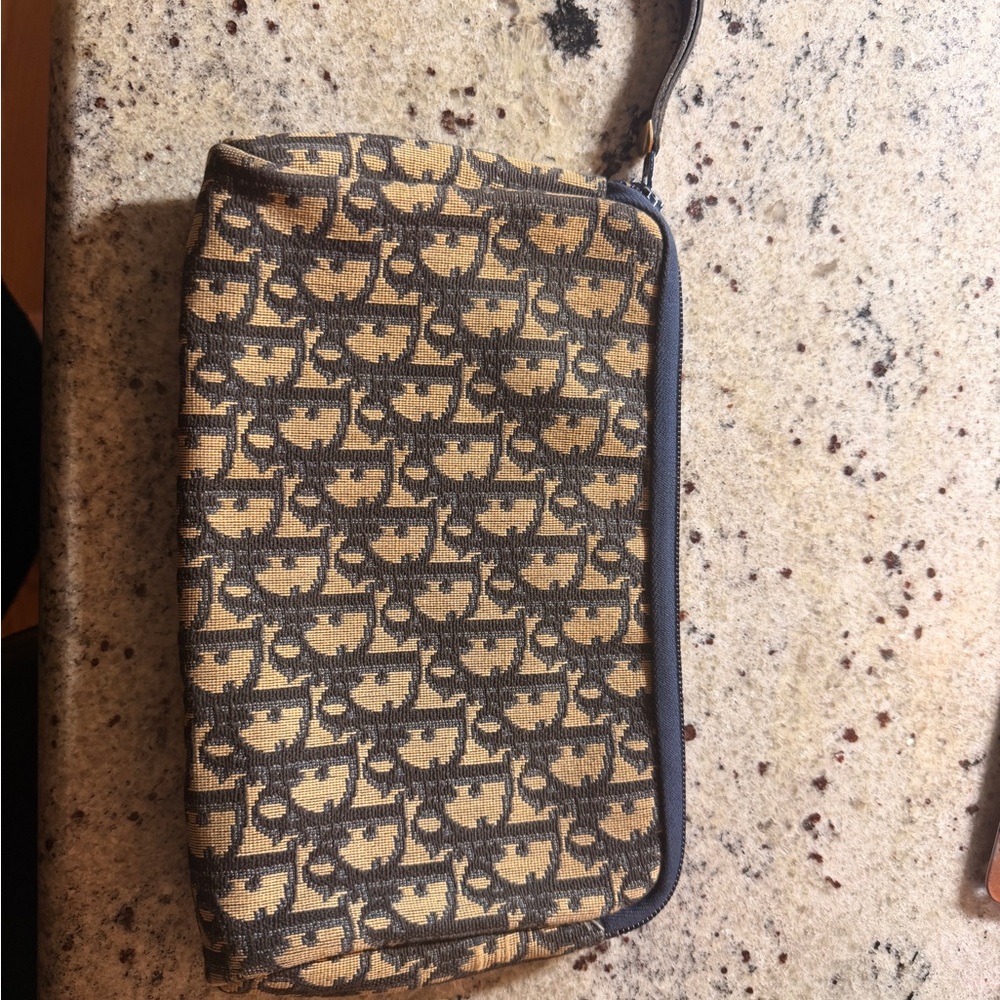 Vintage Christian Dior Wristlet Pouch